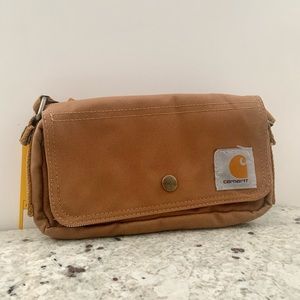 Carhartt • NWT Tan Unisex  “Crossbody Horizontal Bag” / Fanny Pack / Sling